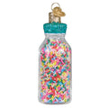 Jar Of Sprinkles Glass Ornament - Che Cose Belle