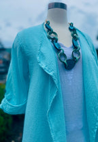 Jeanne Bolero Resort Wear Jacket 100% Cotton Gauze - Che Cose Belle
