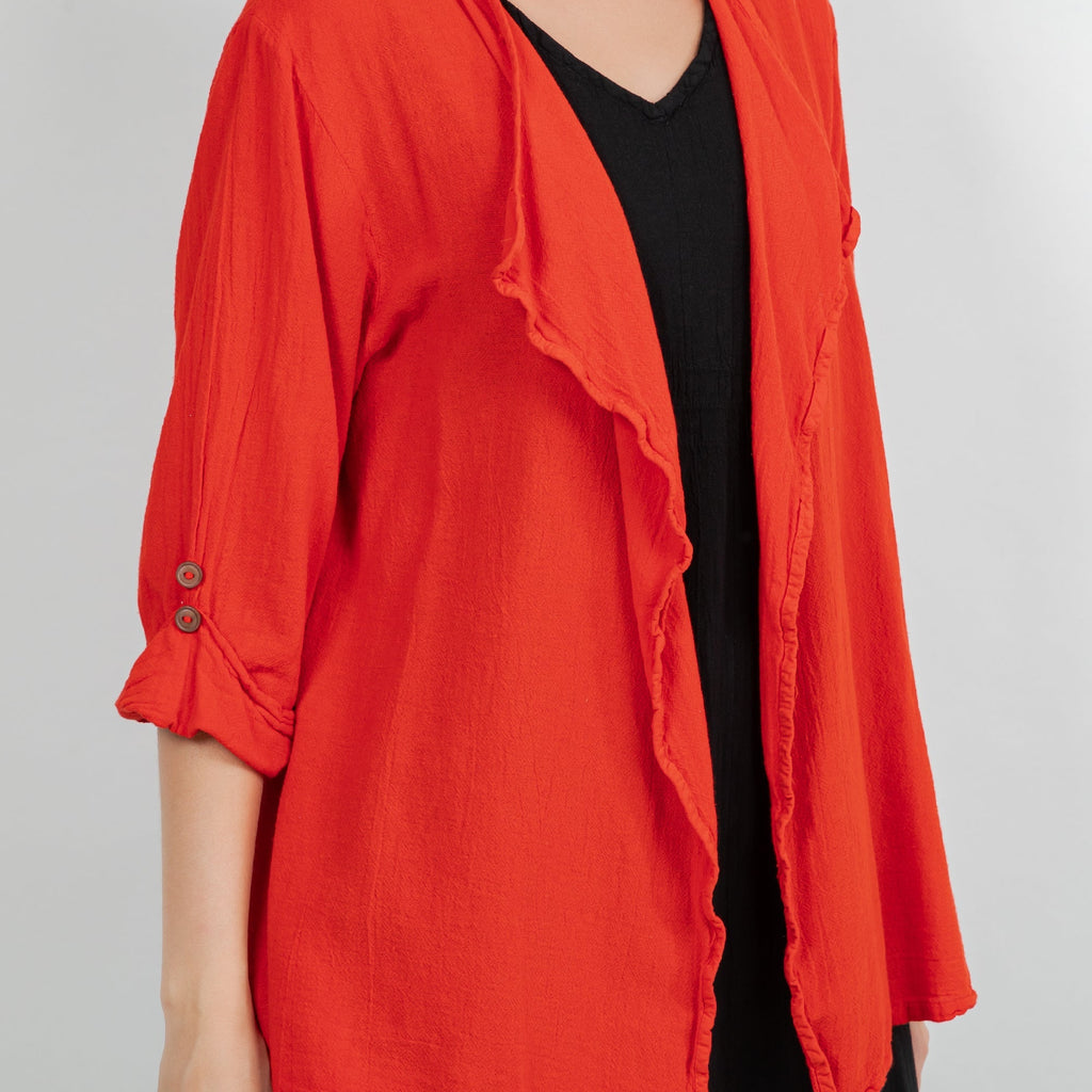 Jeanne Bolero Resort Wear Jacket 100% Cotton Gauze - Che Cose Belle