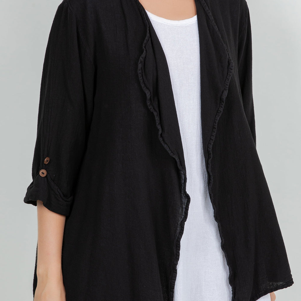 Jeanne Bolero Resort Wear Jacket 100% Cotton Gauze - Che Cose Belle