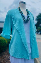 Jeanne Bolero Resort Wear Jacket 100% Cotton Gauze - Che Cose Belle