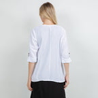 Jeanne Bolero Resort Wear Jacket 100% Cotton Gauze - Che Cose Belle