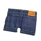 Jeans Wallet Foldable Denim Shaped Coin Purse And Card Holder - Che Cose Belle