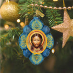 Jesus Sculpted Hand-Painted Christmas Ornament by G. DeBrekht - Nativity Holiday Decor - 610843 - Che Cose Belle