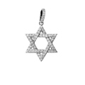 Jewish Magen Star Of David Pendant - Solid 925 Sterling Silver Men's Jewelry - Che Cose Belle