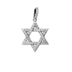 Jewish Magen Star Of David Pendant - Solid 925 Sterling Silver Men's Jewelry - Che Cose Belle