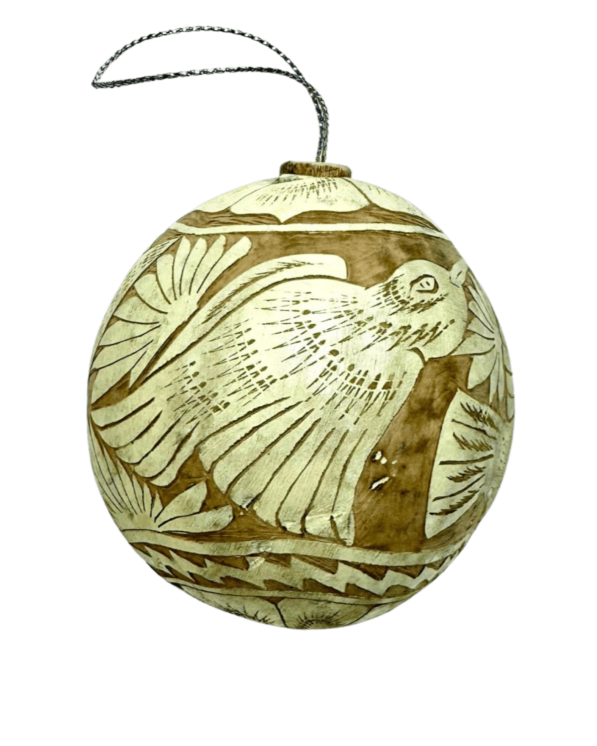Jicara Hand - Carved Ornament - Che Cose Belle