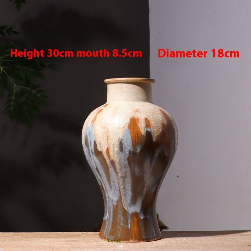 Jingdezhen Ceramic Vase New Chinese Style Water Flower Cultivation - Che Cose Belle