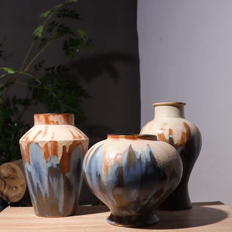 Jingdezhen Ceramic Vase New Chinese Style Water Flower Cultivation - Che Cose Belle