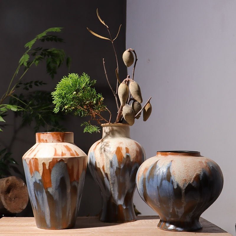 Jingdezhen Ceramic Vase New Chinese Style Water Flower Cultivation - Che Cose Belle