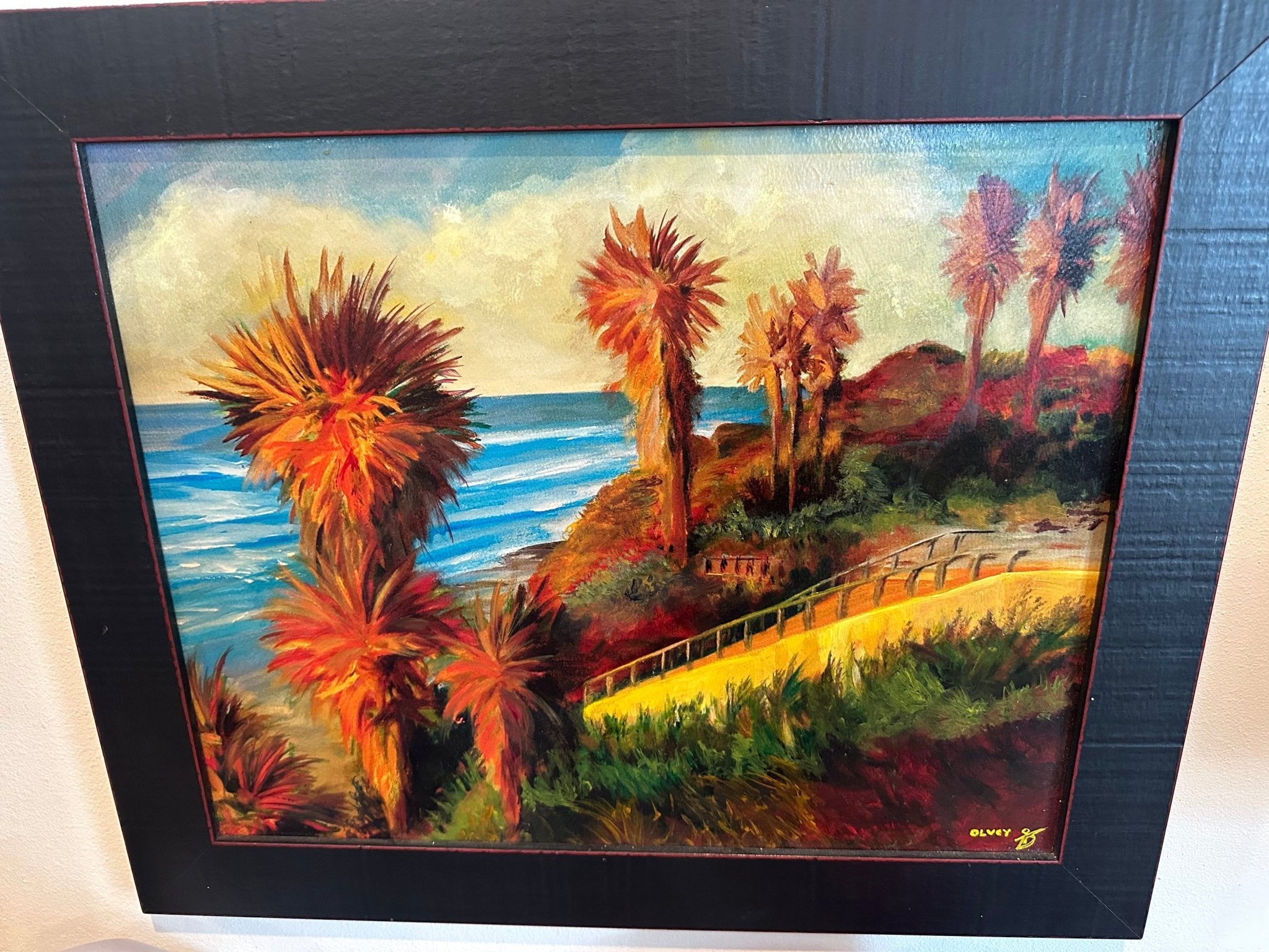 John Olvey – “Swami’s” Original Painting - Che Cose Belle