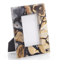 Rich Browns To Clear Agate Picture Frame
