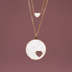 Journey Together Necklace Set in Mother of Pearl - Che Cose Belle