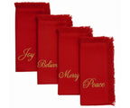 Joyful Holiday Napkins - Che Cose Belle
