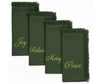 Joyful Holiday Napkins - Che Cose Belle