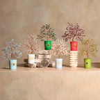 Joyful Radiance Aquamarine March Birthday Tree - Che Cose Belle