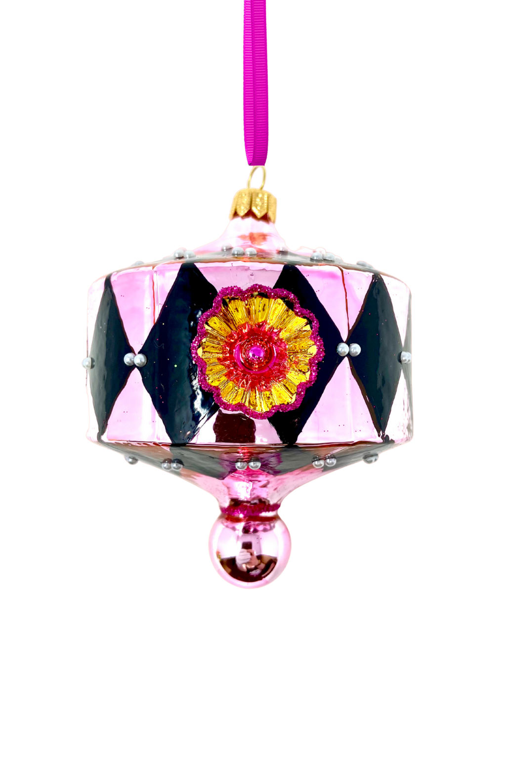 Jubilee Reflector Glass Ornament - Che Cose Belle