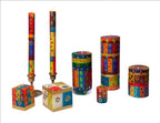 Judaica Painted Candles - Che Cose Belle