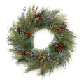 Juniper and Pincone Mixed Pine Wreath | 24'' - Che Cose Belle