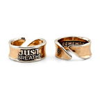 Just Breathe Remember Adjustable Ring - Che Cose Belle