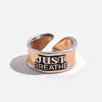 Just Breathe Remember Adjustable Ring - Che Cose Belle