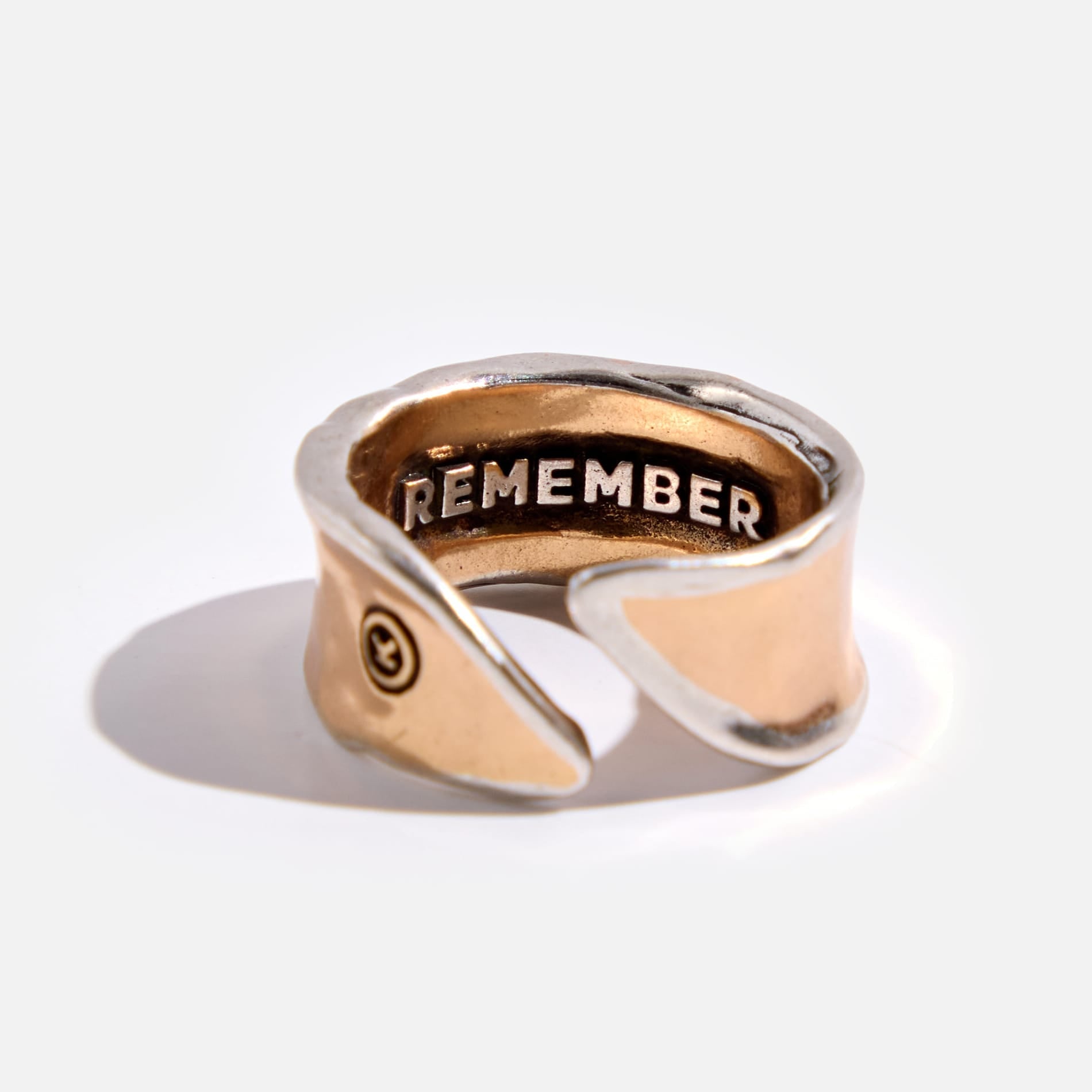 Just Breathe Remember Adjustable Ring - Che Cose Belle
