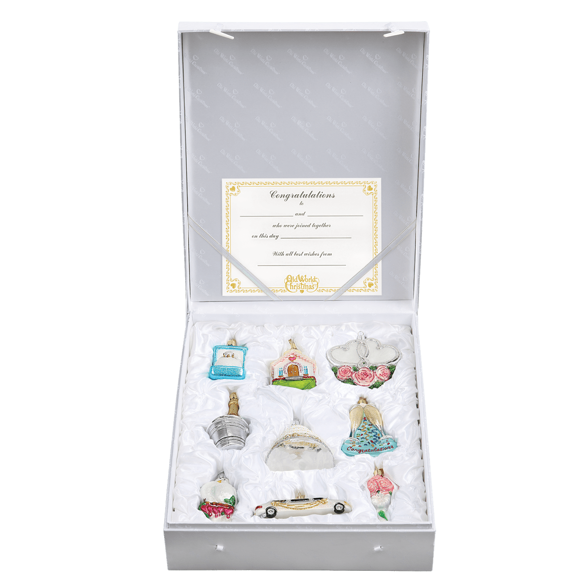 Just Married Collection Ornaments - Che Cose Belle