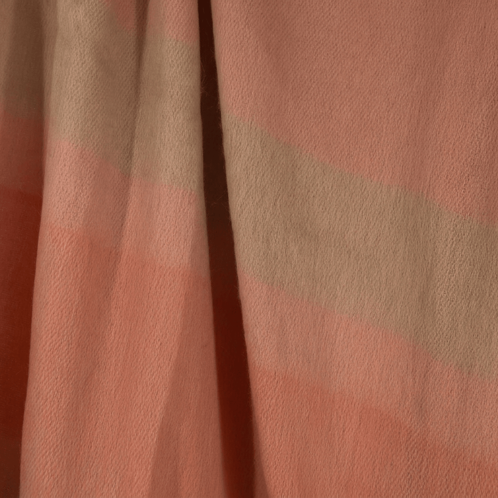 Kallpa Collection - Faded Coral with Braided Fringe - Che Cose Belle