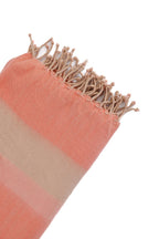 Kallpa Collection - Faded Coral with Braided Fringe - Che Cose Belle