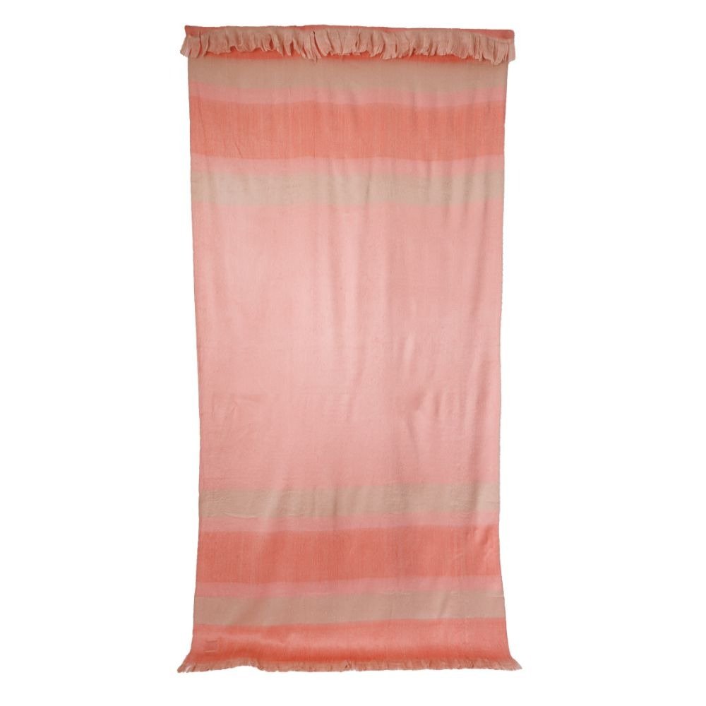 Kallpa Collection - Faded Coral with Eyelash Trim - Che Cose Belle