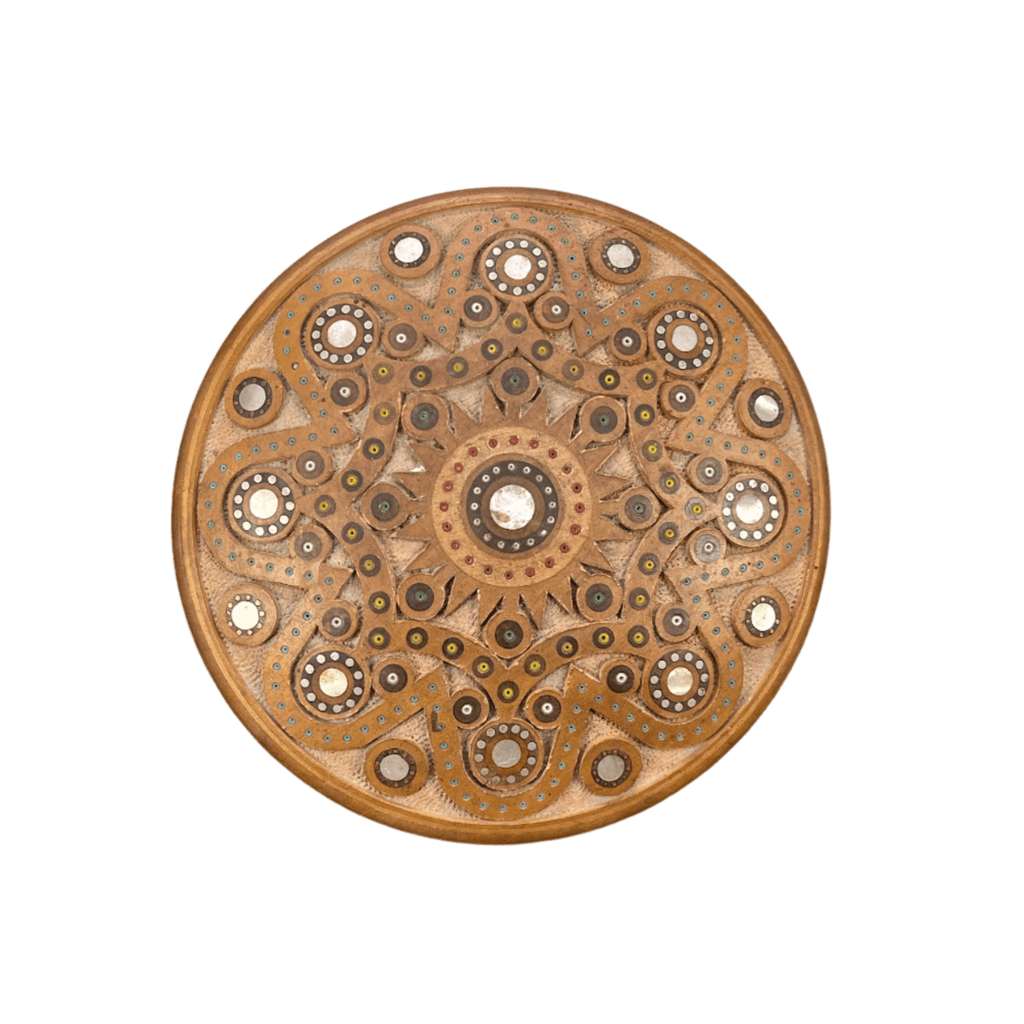 Kalyna Vintage Round Carved Keepsake Box - Che Cose Belle