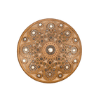 Kalyna Vintage Round Carved Keepsake Box - Che Cose Belle