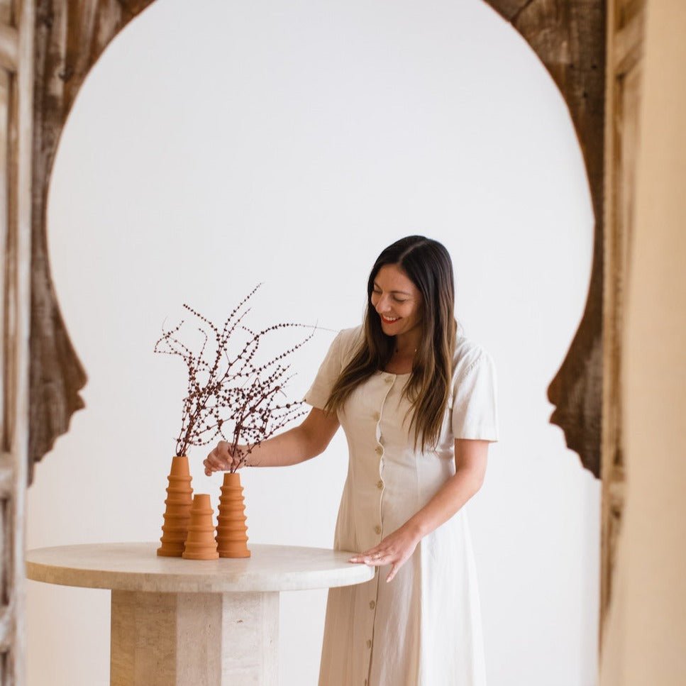 Kasbah Candle Holder + Bud Vase - Che Cose Belle