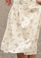 Katrina Half Sleeve Floral Midi Dress - Che Cose Belle