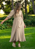 Kayleen Tan Smocked Bodice Gauze Dress - Che Cose Belle