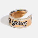Keep Going Remember Adjustable Ring - Che Cose Belle