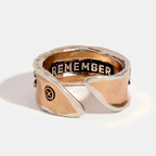 Keep Going Remember Adjustable Ring - Che Cose Belle