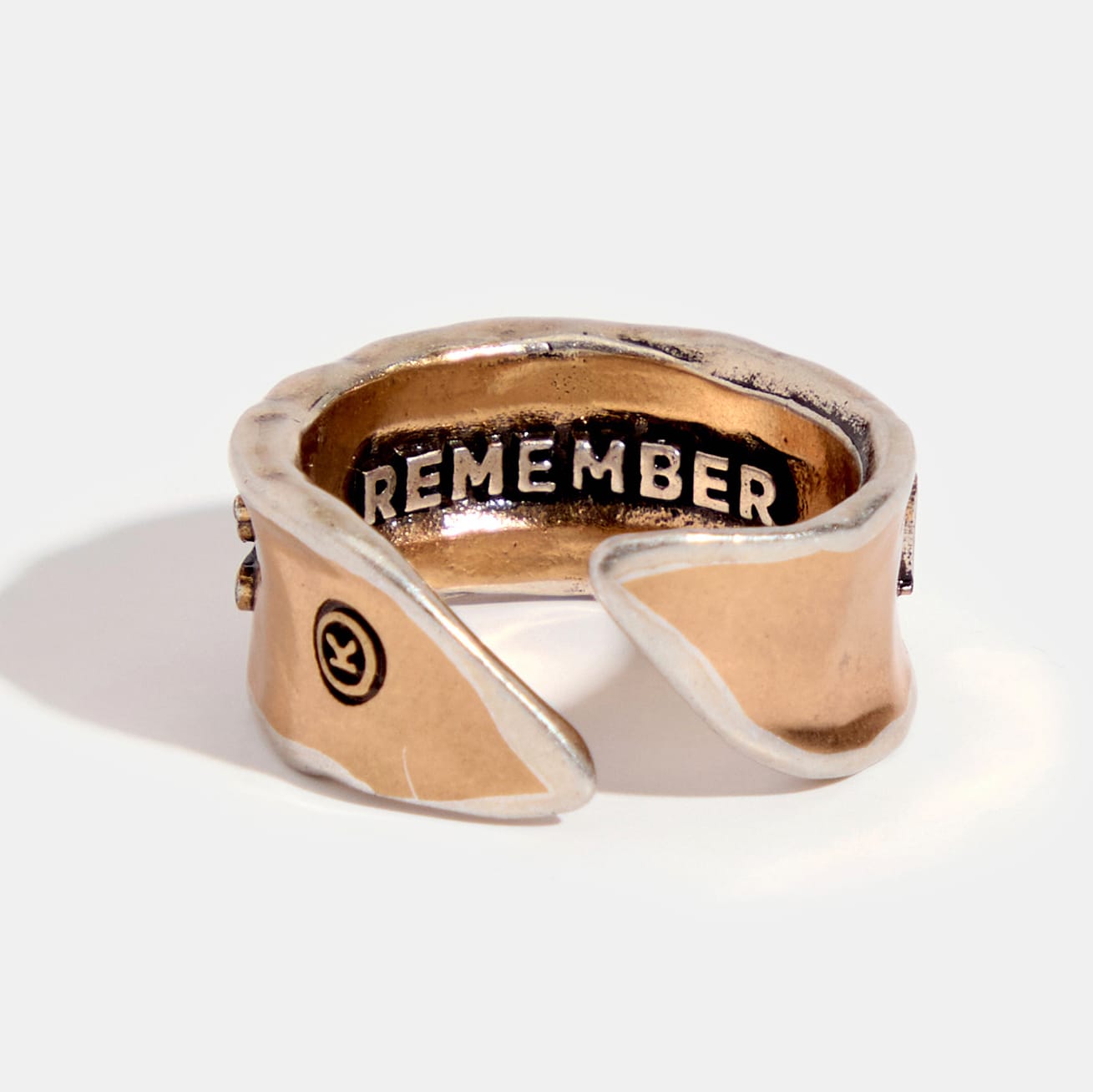 Keep Going Remember Adjustable Ring - Che Cose Belle