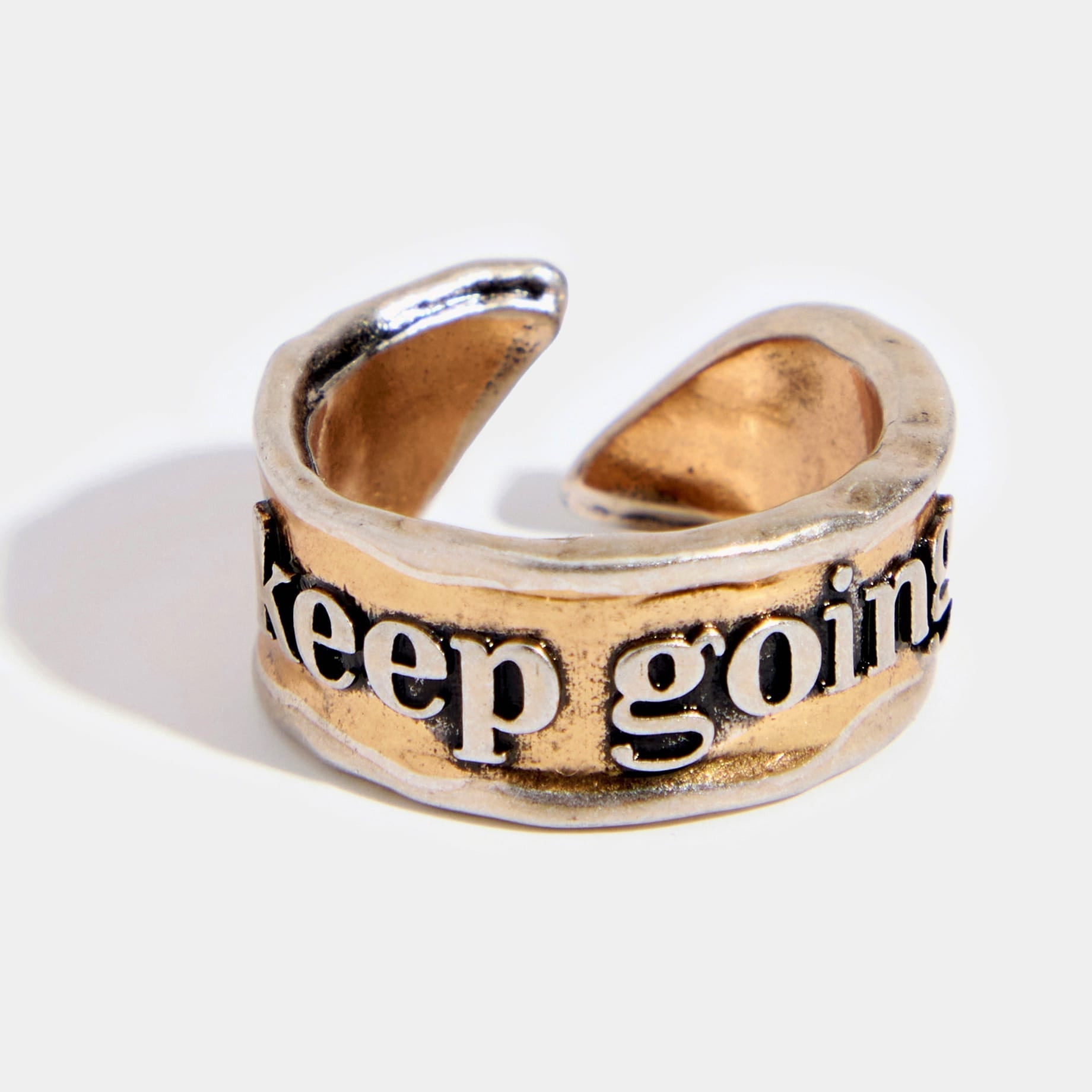 Keep Going Remember Adjustable Ring - Che Cose Belle
