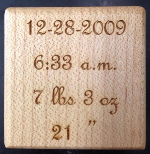 Keepsake Baby Block - Che Cose Belle