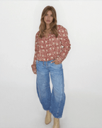 Kennedy Top in Red Lotus - Che Cose Belle