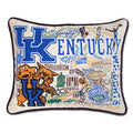 Kentucky, University of Collegiate Embroidered Pillow by CatStudio - Che Cose Belle