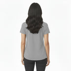 Kenzi Grey Short Sleeve Crew - Che Cose Belle