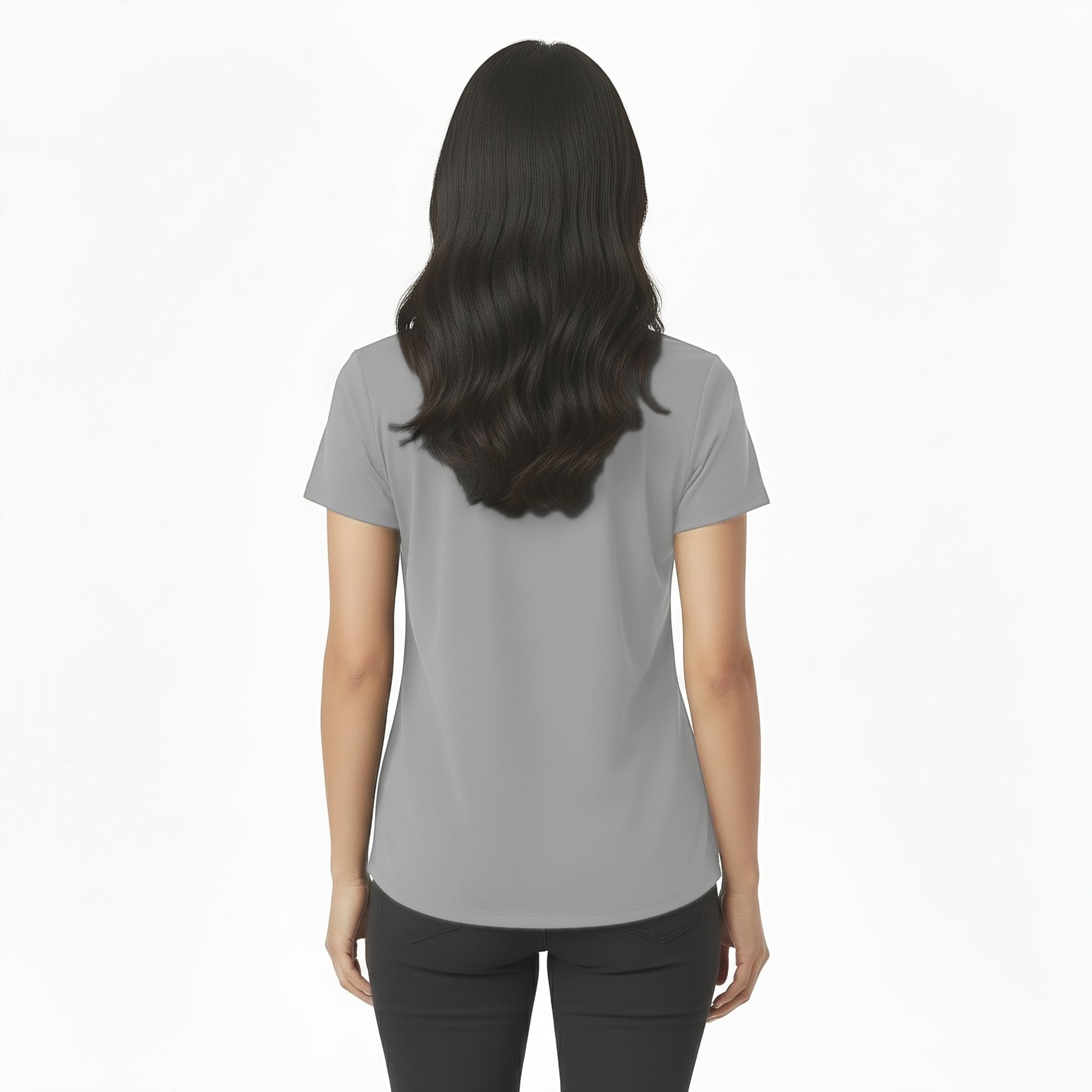 Kenzi Grey Short Sleeve Crew - Che Cose Belle