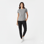 Kenzi Grey Short Sleeve Crew - Che Cose Belle