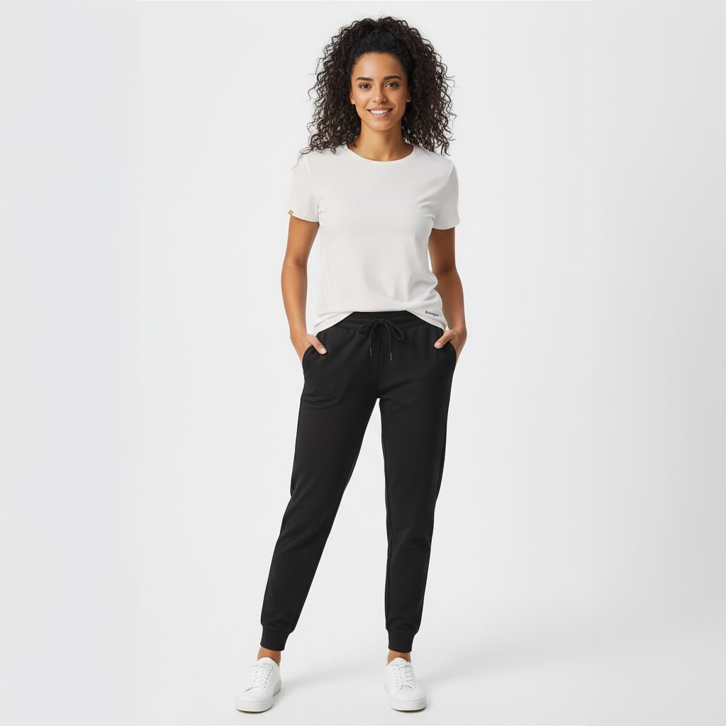 Kenzi White Short Sleeve Crew - Che Cose Belle
