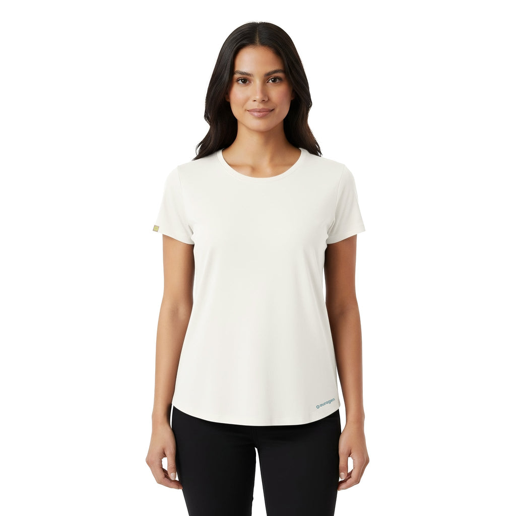 Kenzi White Short Sleeve Crew - Che Cose Belle