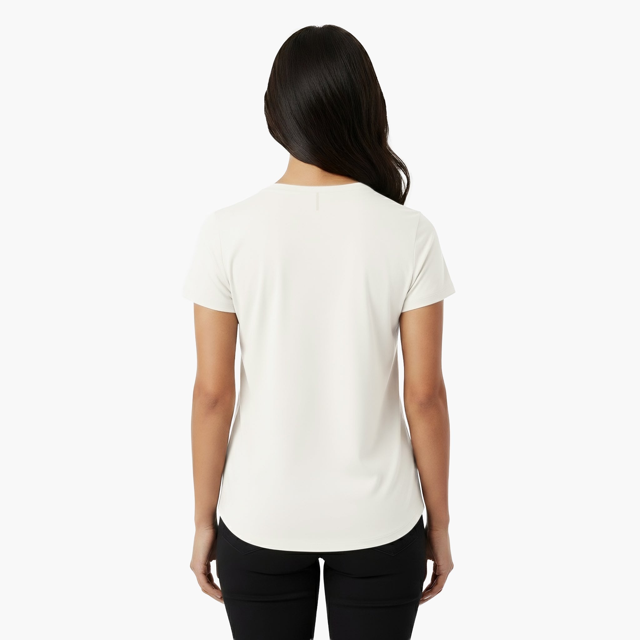 Kenzi White Short Sleeve Crew - Che Cose Belle
