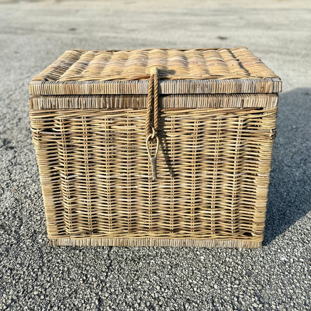 Key Largo Rattan Storage Trunk - Che Cose Belle