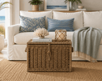 Key Largo Rattan Storage Trunk - Che Cose Belle